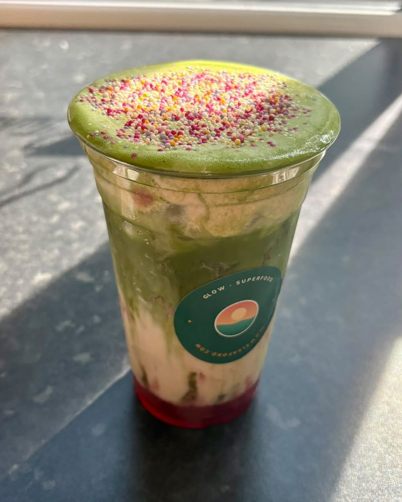 Birthday Cake Iced Matcha